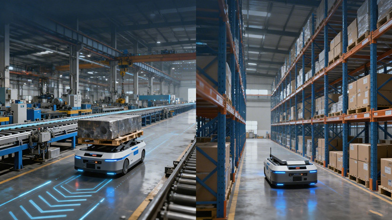 破解工业与仓储搬运难题：山东大汉智能 AGV 的自动化解决方案