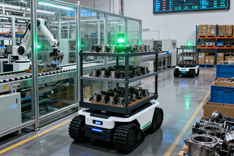 国产 AMR 崛起：为何越来越多客户选择AMR智能搬运机器人？