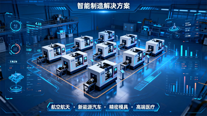 山东大汉智能科技五轴机床:以AI与精密融合重塑高端制造