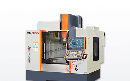 直联主轴加持｜大汉VMC855高端直联款加工中心，兼顾重切刚性与高速精密